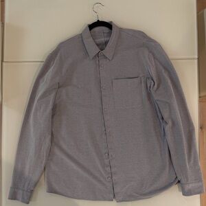 Lululemon Button-Up Shirt. Light blue color. Size XXL